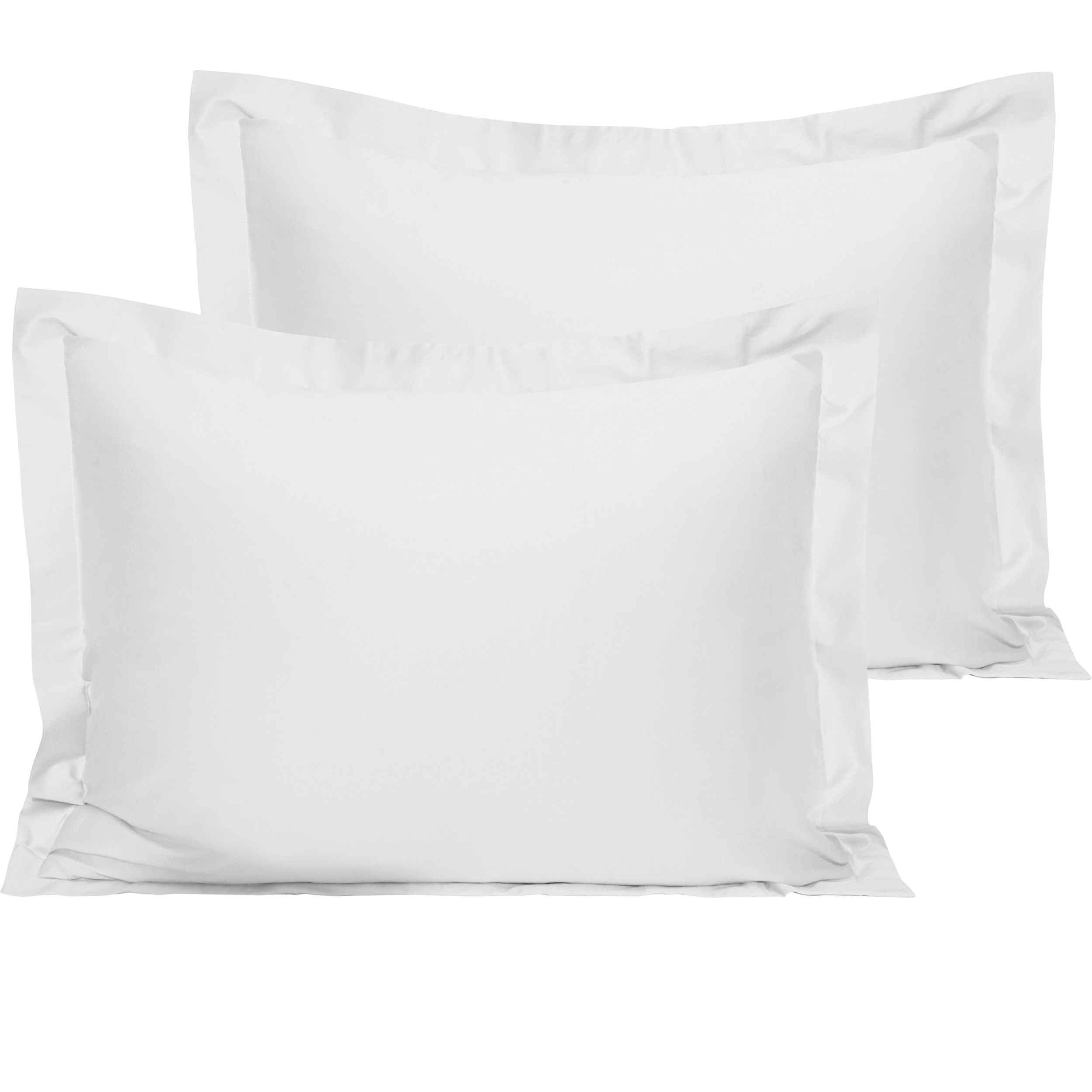Lorviah 2-Piece 500 Thread Count Egyptian Cotton Pillow Shams